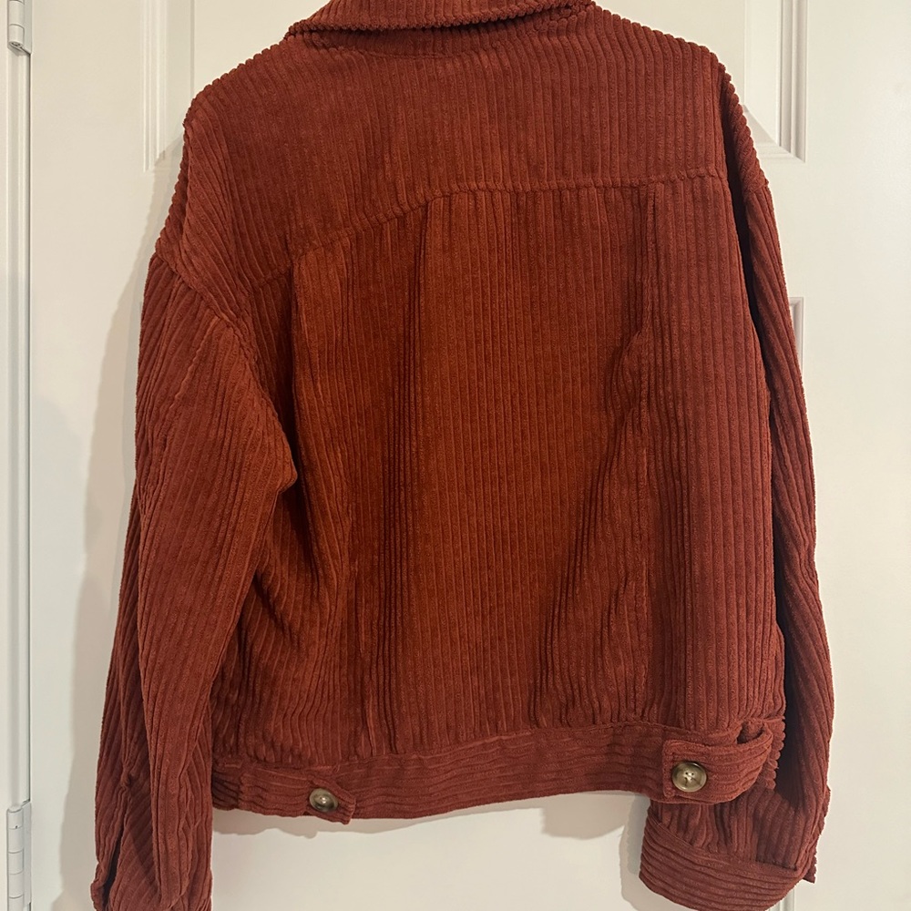 Altar’d State Brown/Rust Button Up Jacket - image 4
